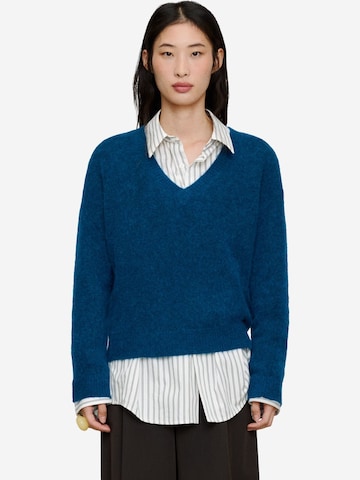 Adolfo Dominguez - Jersey en azul: frente