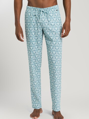 Hanro Pajama Pants 'Night & Day' in Blue: front