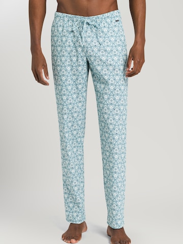 Hanro Pajama Pants 'Night & Day' in Blue: front