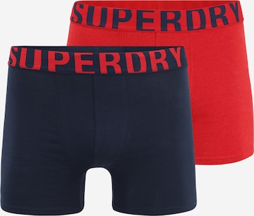 Superdry - Calzoncillo boxer en azul: frente