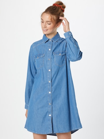 Mavi Платье-рубашка 'SHARON' в Синий: спереди