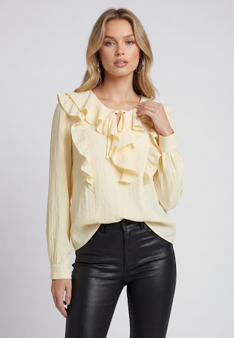 faina - Blusa en amarillo: frente