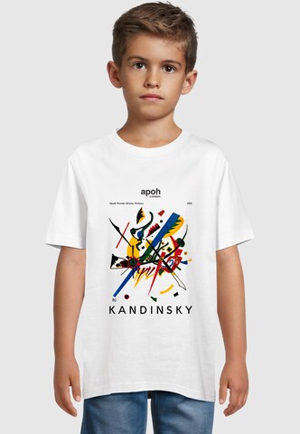 Merchcode Shirt 'APOH - Kandinsky Small Worlds' in White: front