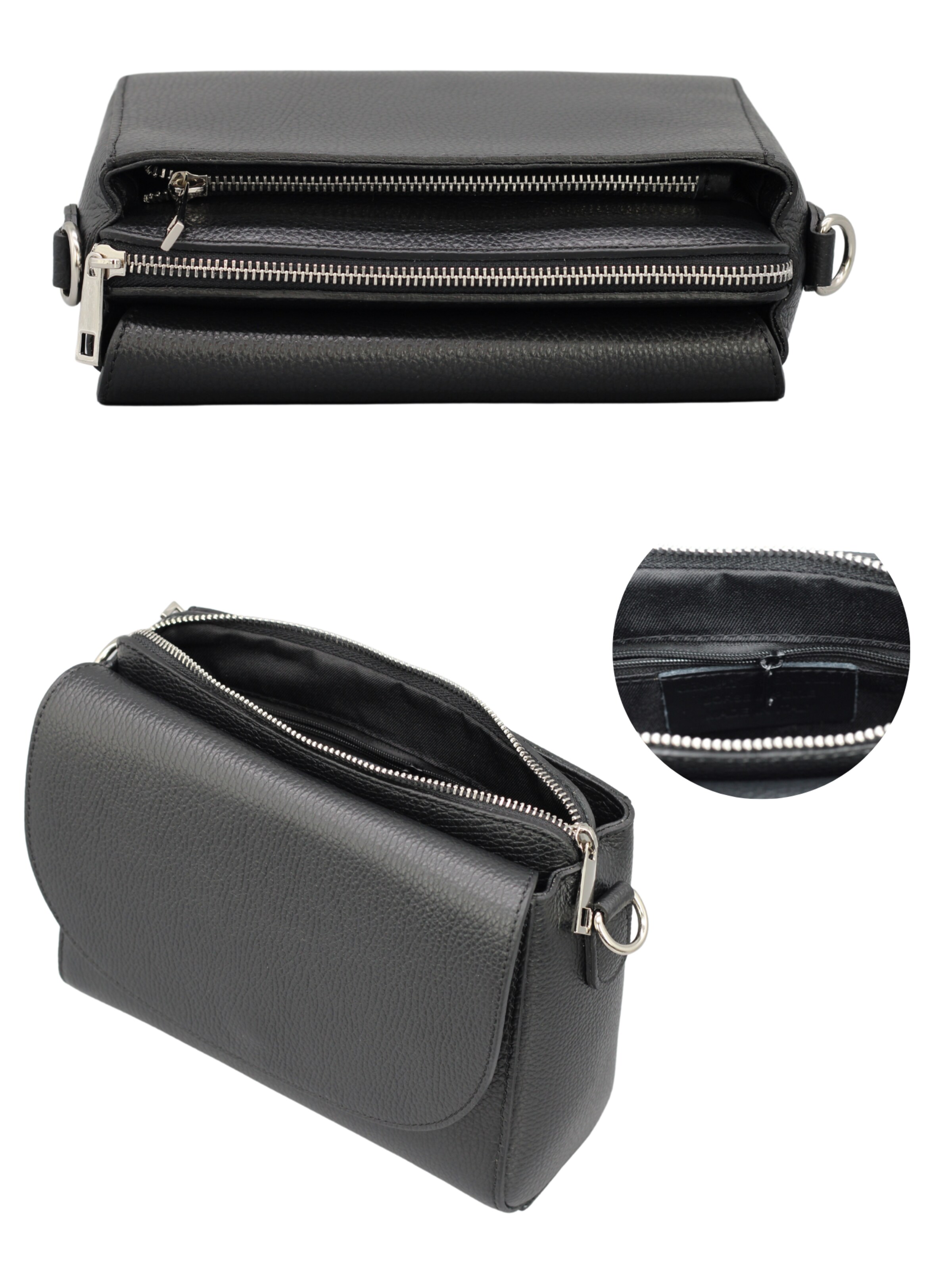 Brise Skuldertaske 'Sophia' i sort