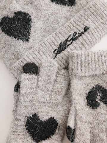 smALLSAINTS Set: Mütze und Handschuhe in Braun