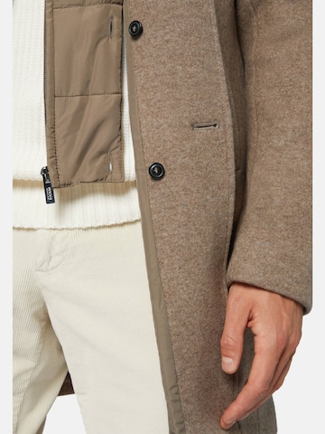 Boggi Milano Between-seasons coat in Brown