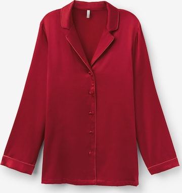 INTIMISSIMI Schlafshirt in Rot: Vorderseite