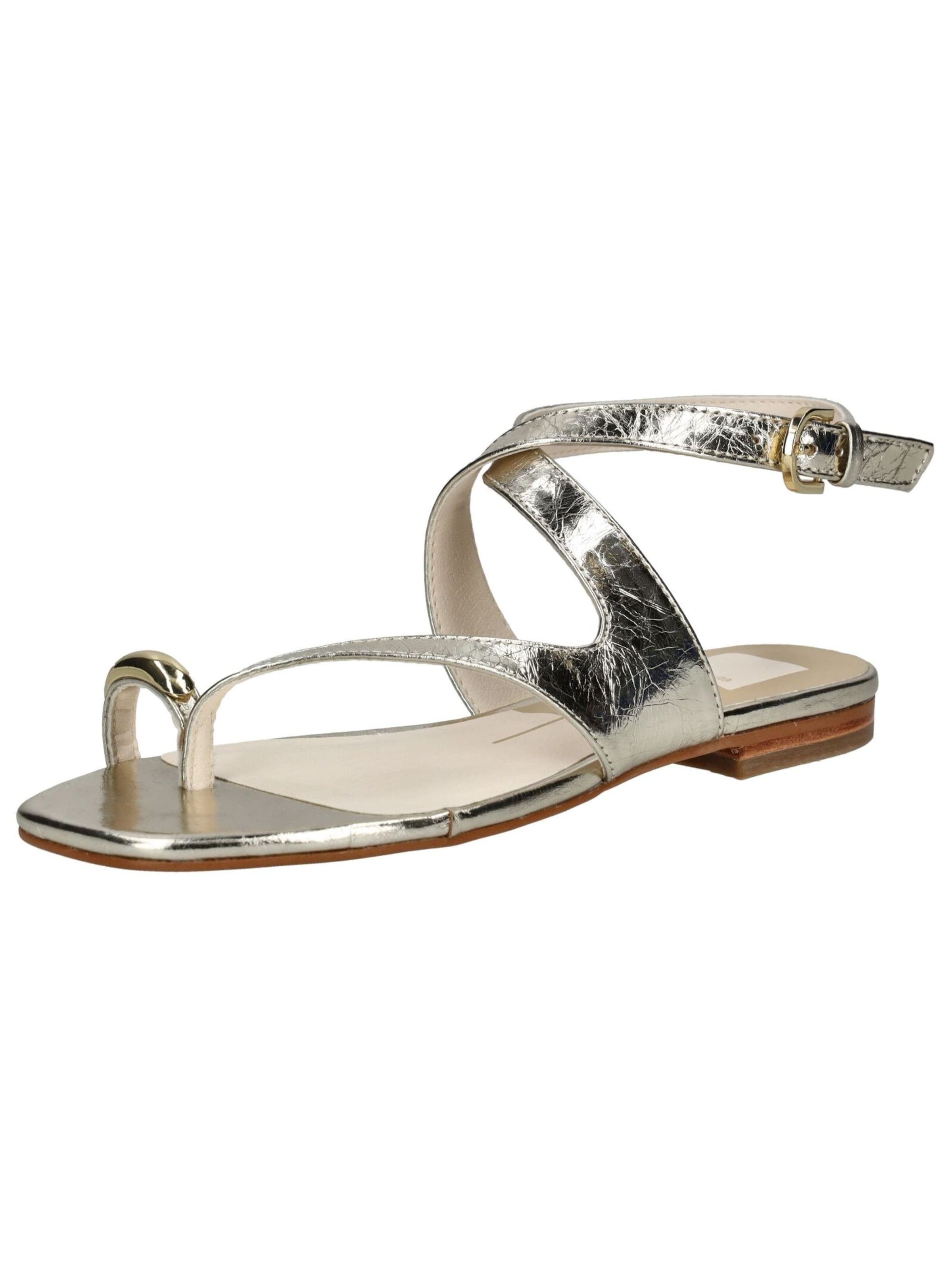 Dolce Vita T-bar sandals in Gold: front
