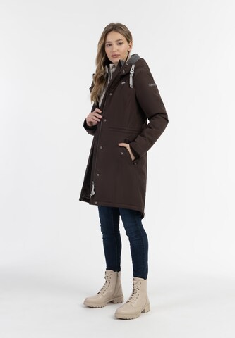 Manteau fonctionnel 'Penninsula' Schmuddelwedda en marron