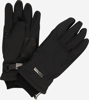 Calvin KleinKlasične rukavice - crna boja: prednji dio