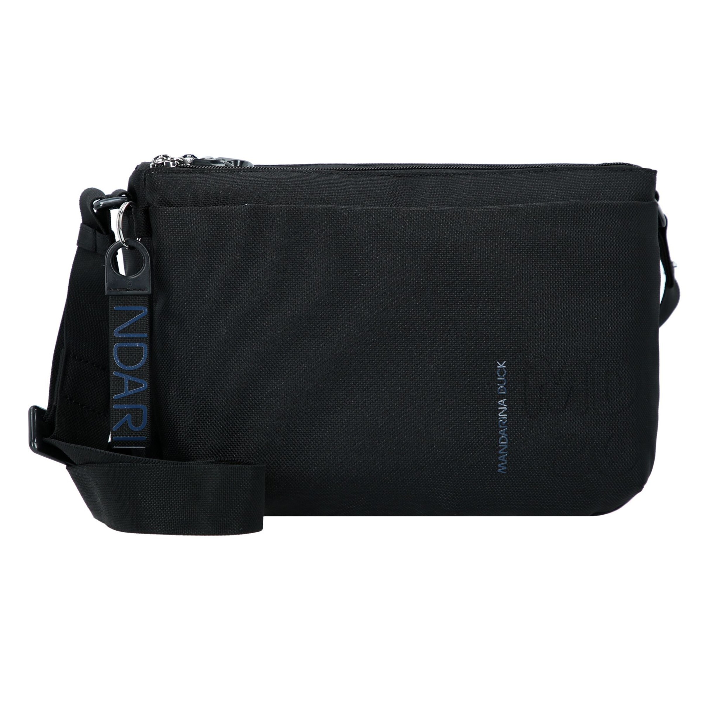 MANDARINA DUCK Crossbody Bag in Black: front