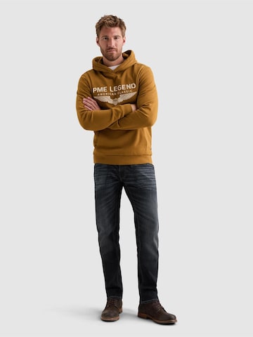 Sweat-shirt 'Hoodie in 100% cotton with logo' PME Legend en marron