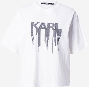 Karl Lagerfeld Póló - fehér: elől