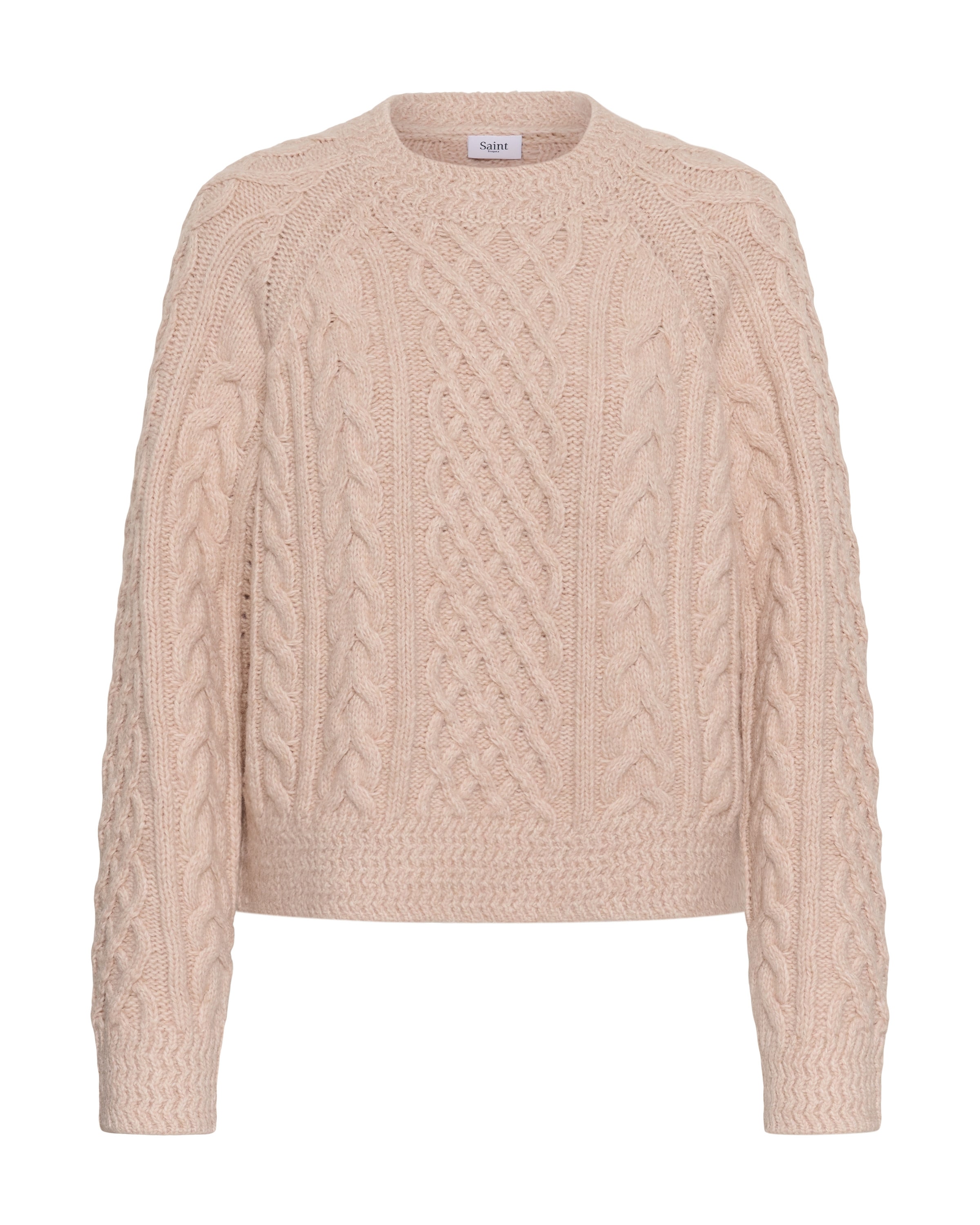 SAINT TROPEZ Pullover 'Uwena' in Pink: Vorderseite