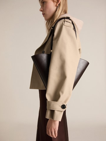 Manteau mi-saison 'Habana' MANGO en marron