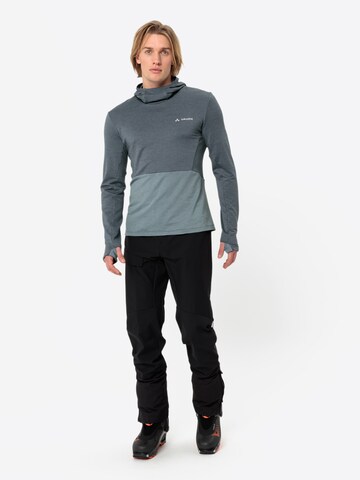 VAUDE Sports sweater 'Monviso' in Grey