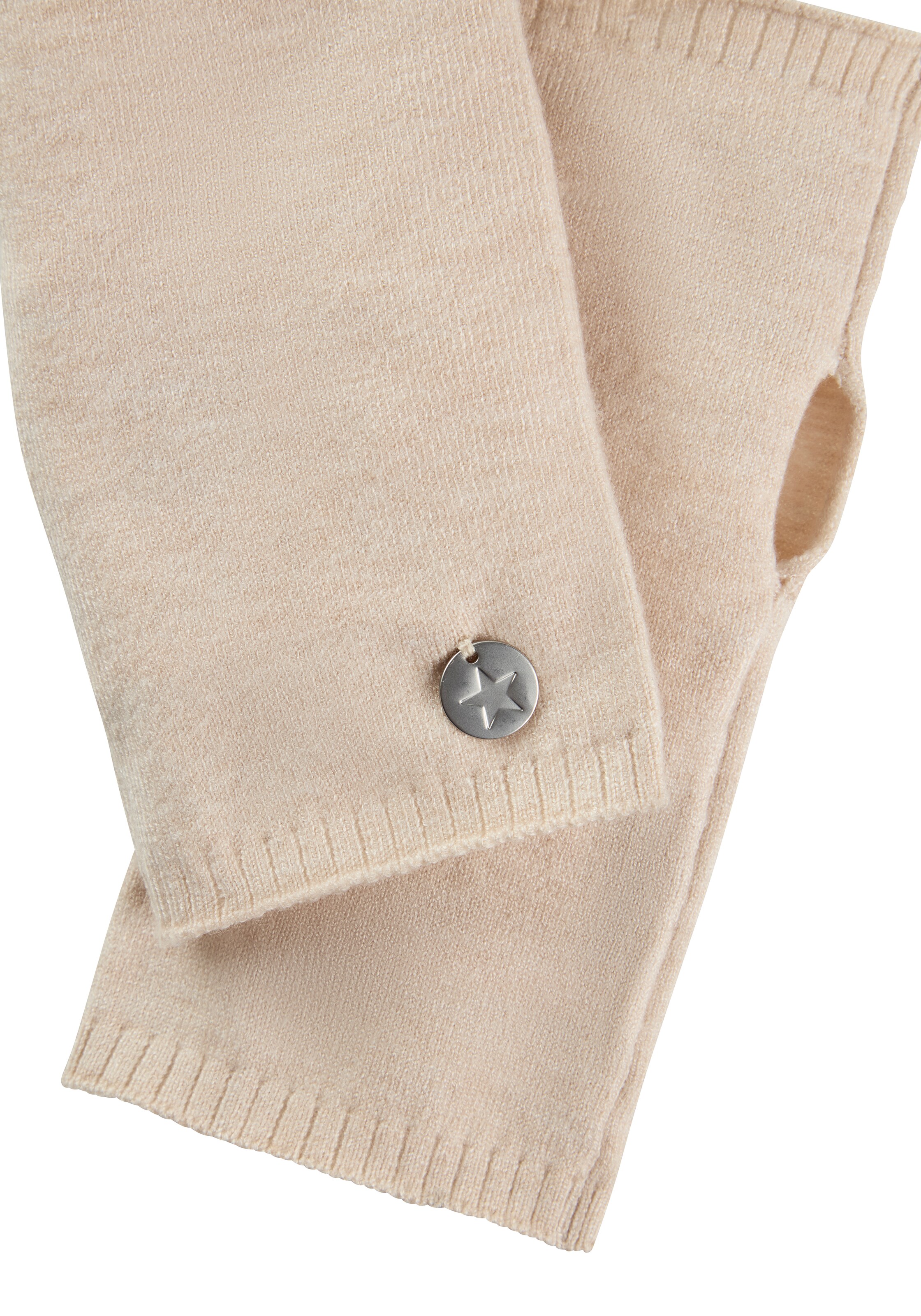 LAURA SCOTT Hand Warmers in Beige