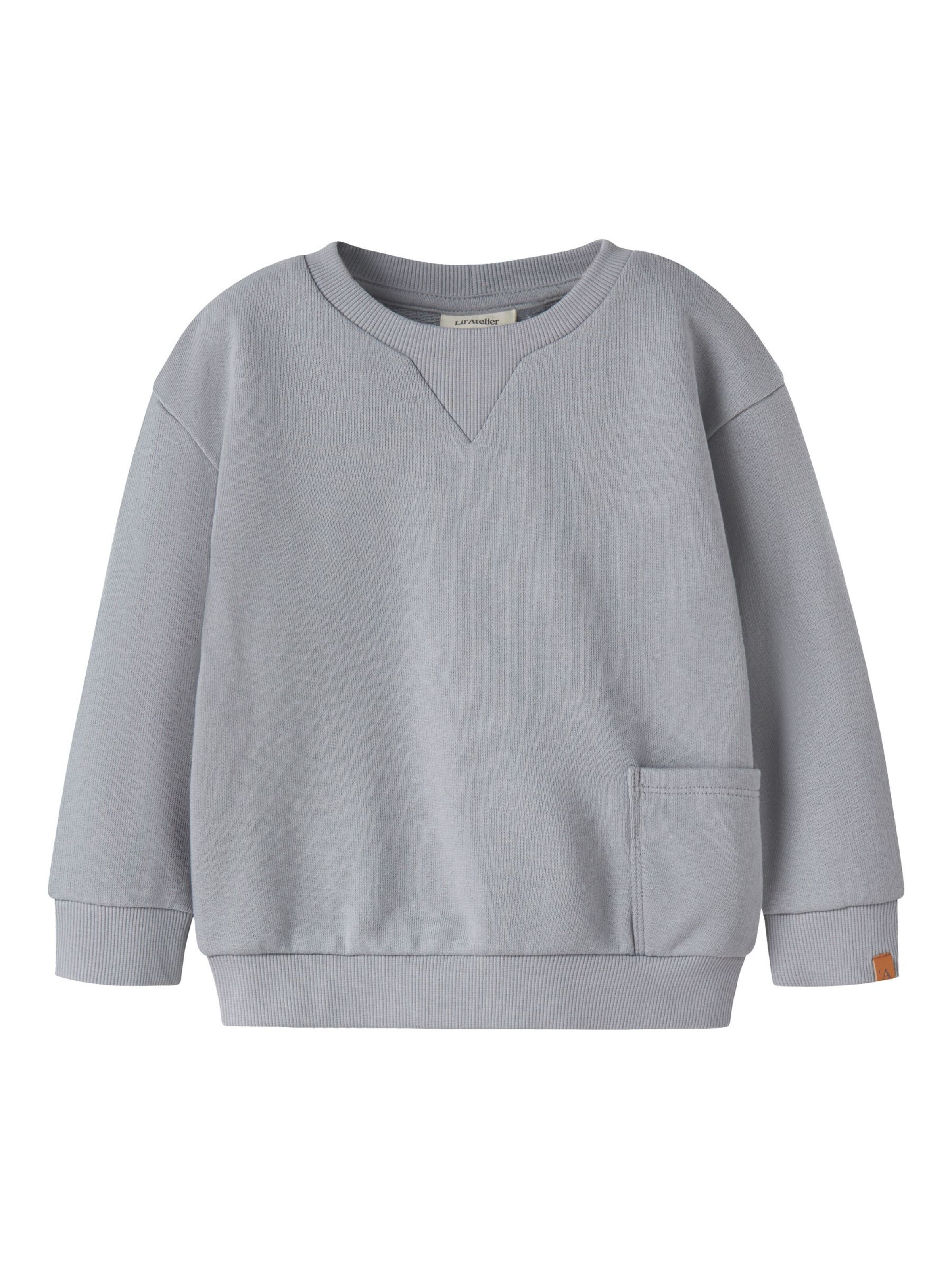 Lil'Atelier - Sudadera en gris: frente