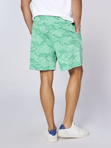 CHIEMSEE Loose fit Pants in Green