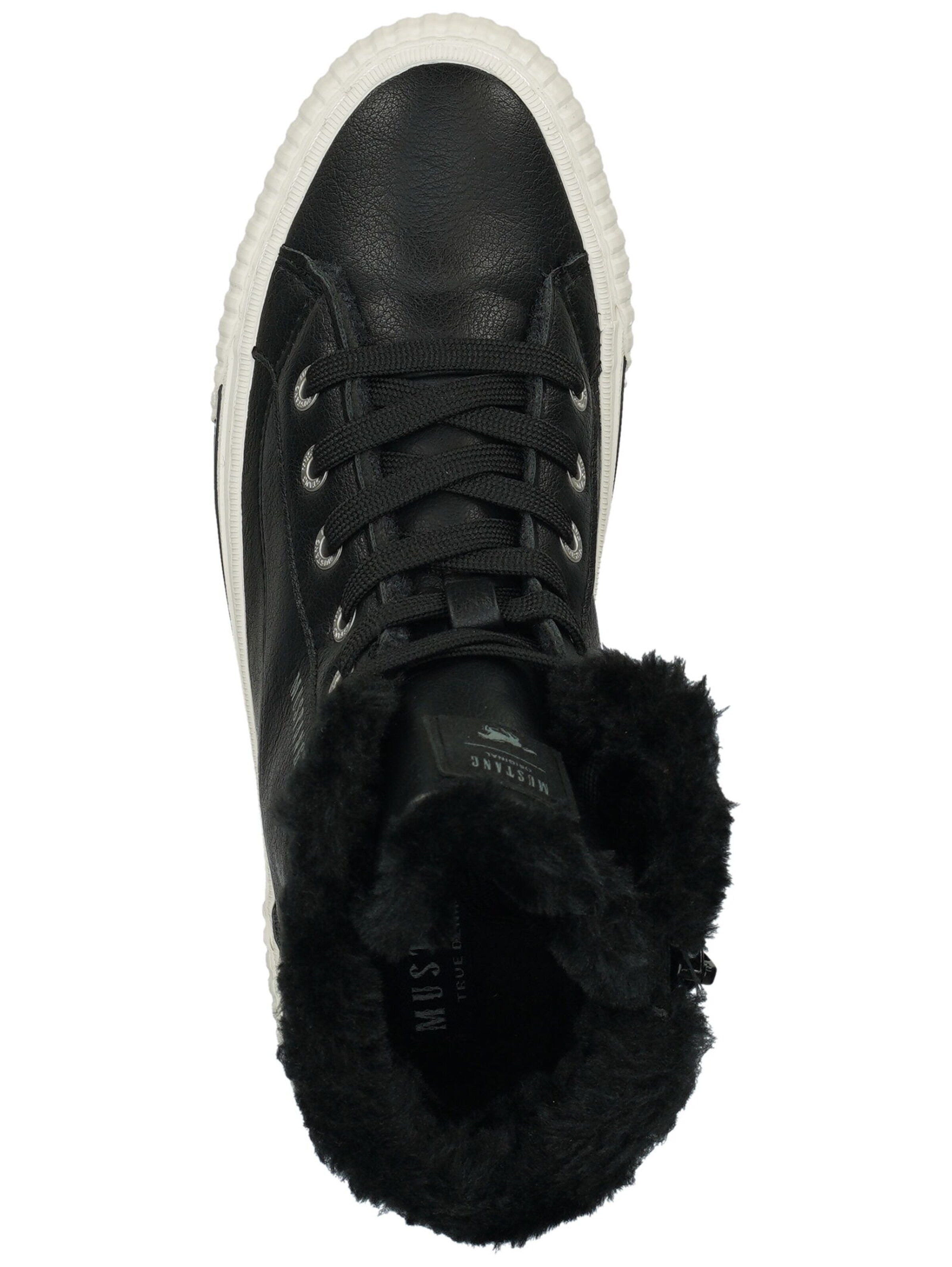 MUSTANG Sneakers hoog in Zwart