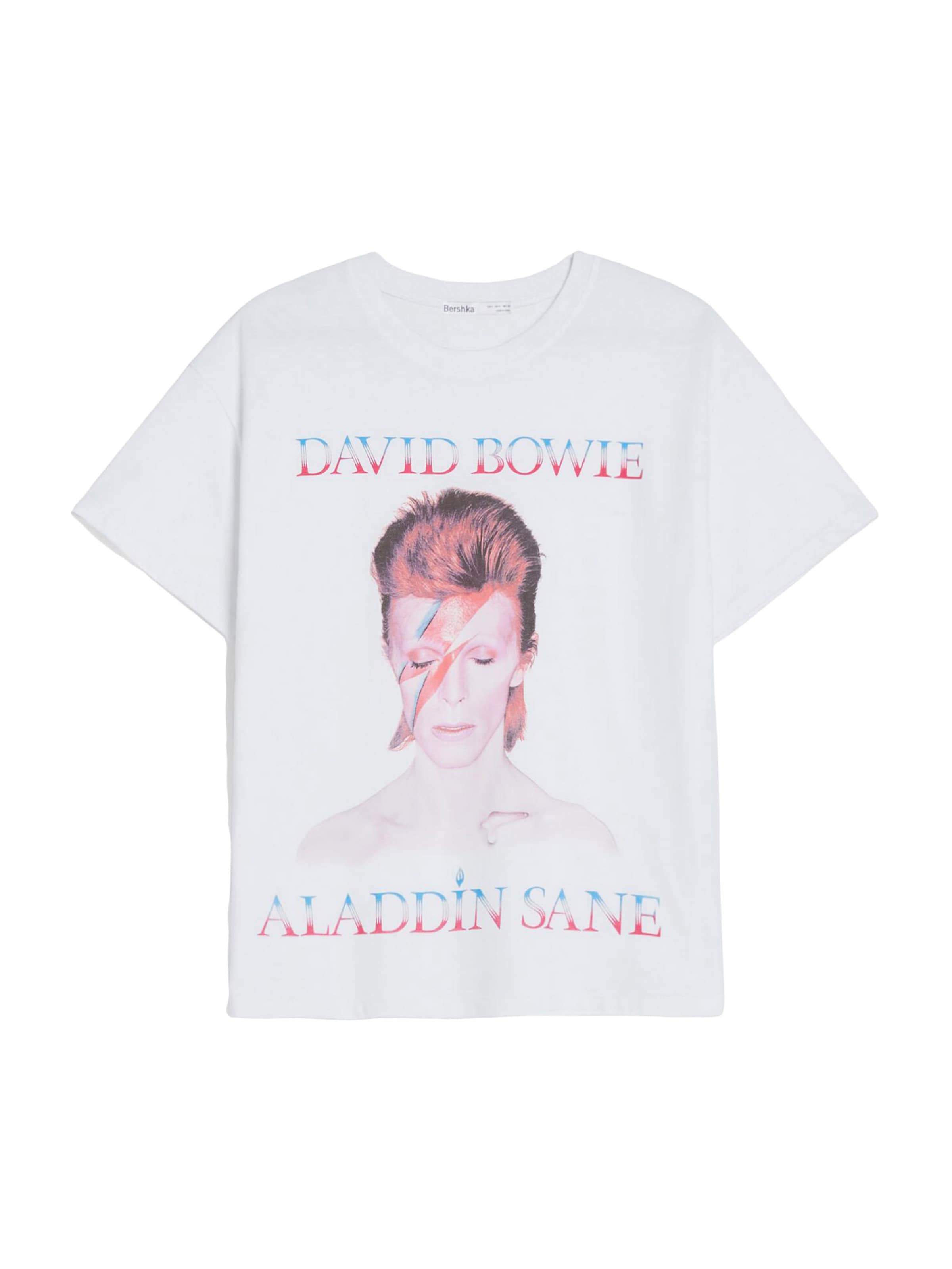 Maglietta di Bershka in bianco: frontale