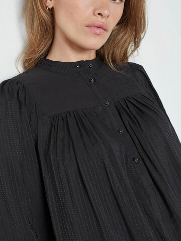 Chemisier 'Niam' co'couture en noir