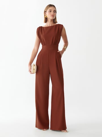 BWLDR Jumpsuit 'STELLA' in Braun