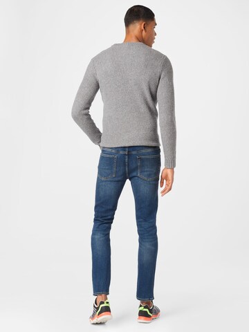 Coupe slim Jean Superdry en bleu