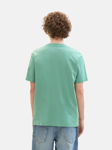 Maglietta di TOM TAILOR DENIM in verde