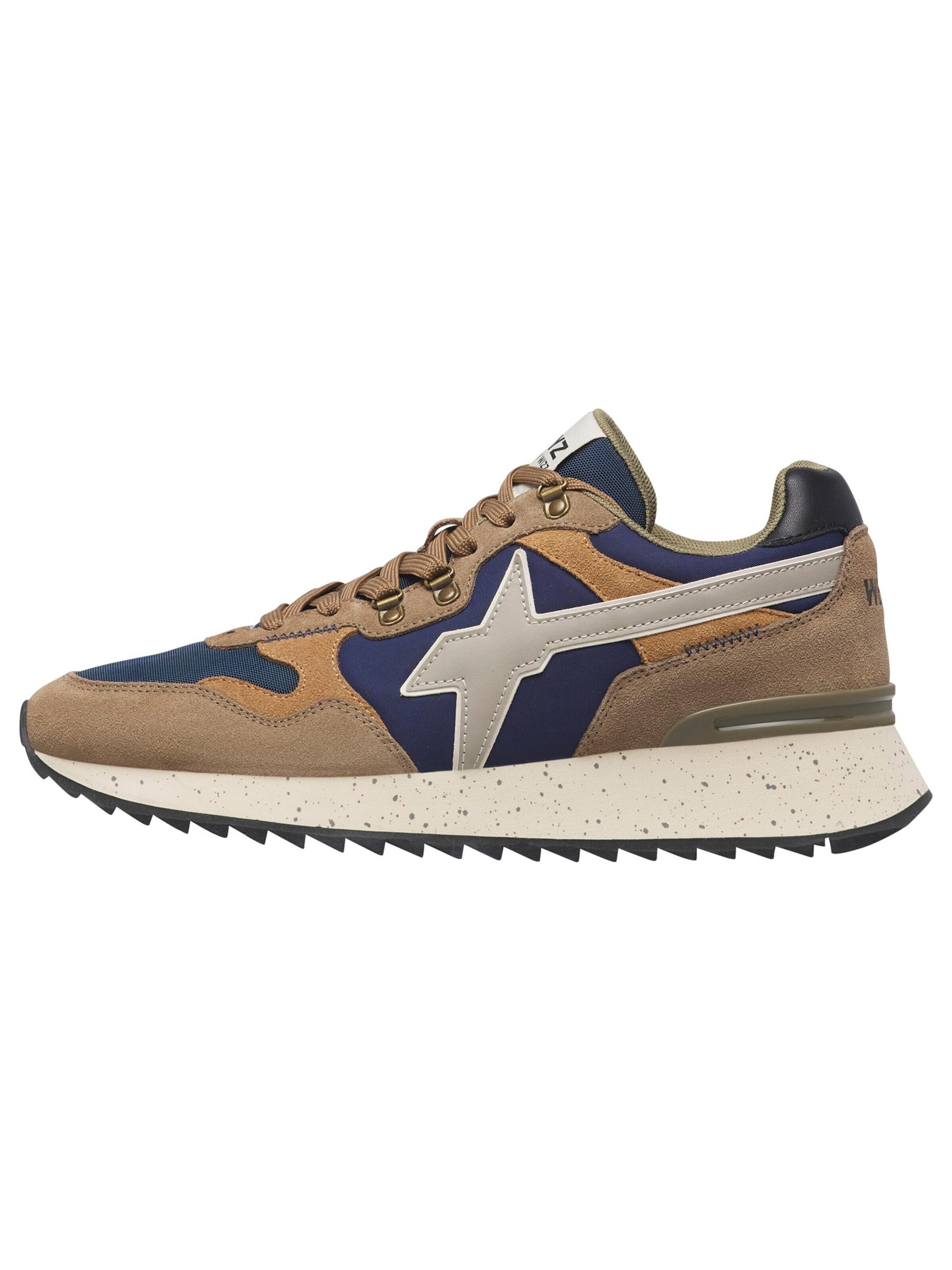 W6YZ Sneakers laag 'YAK-M.' in Bruin
