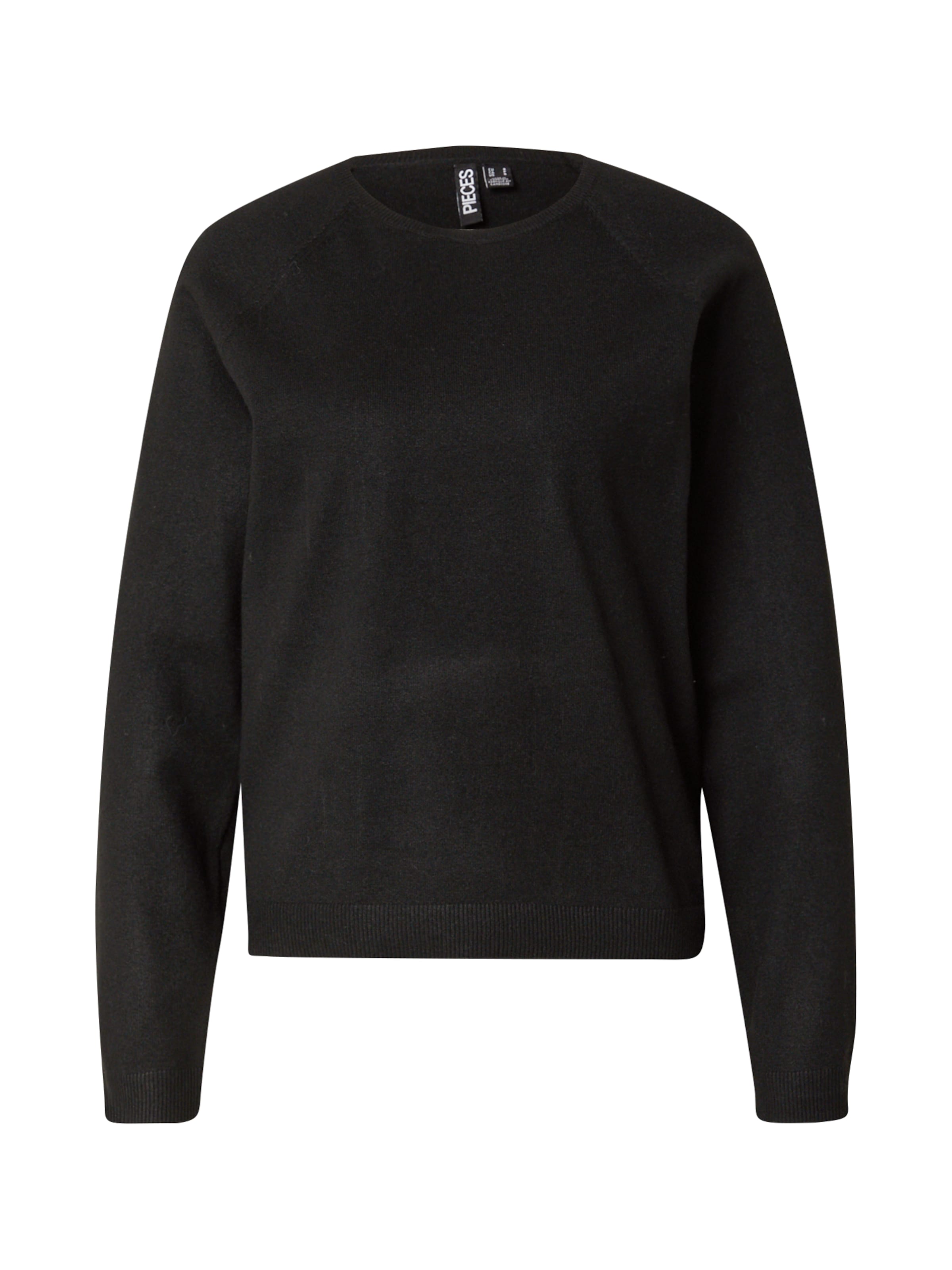 Pulover 'PCBREE' de la PIECES pe negru: față
