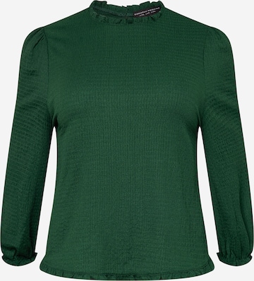 Dorothy Perkins Curve T-shirt i grön: framsida