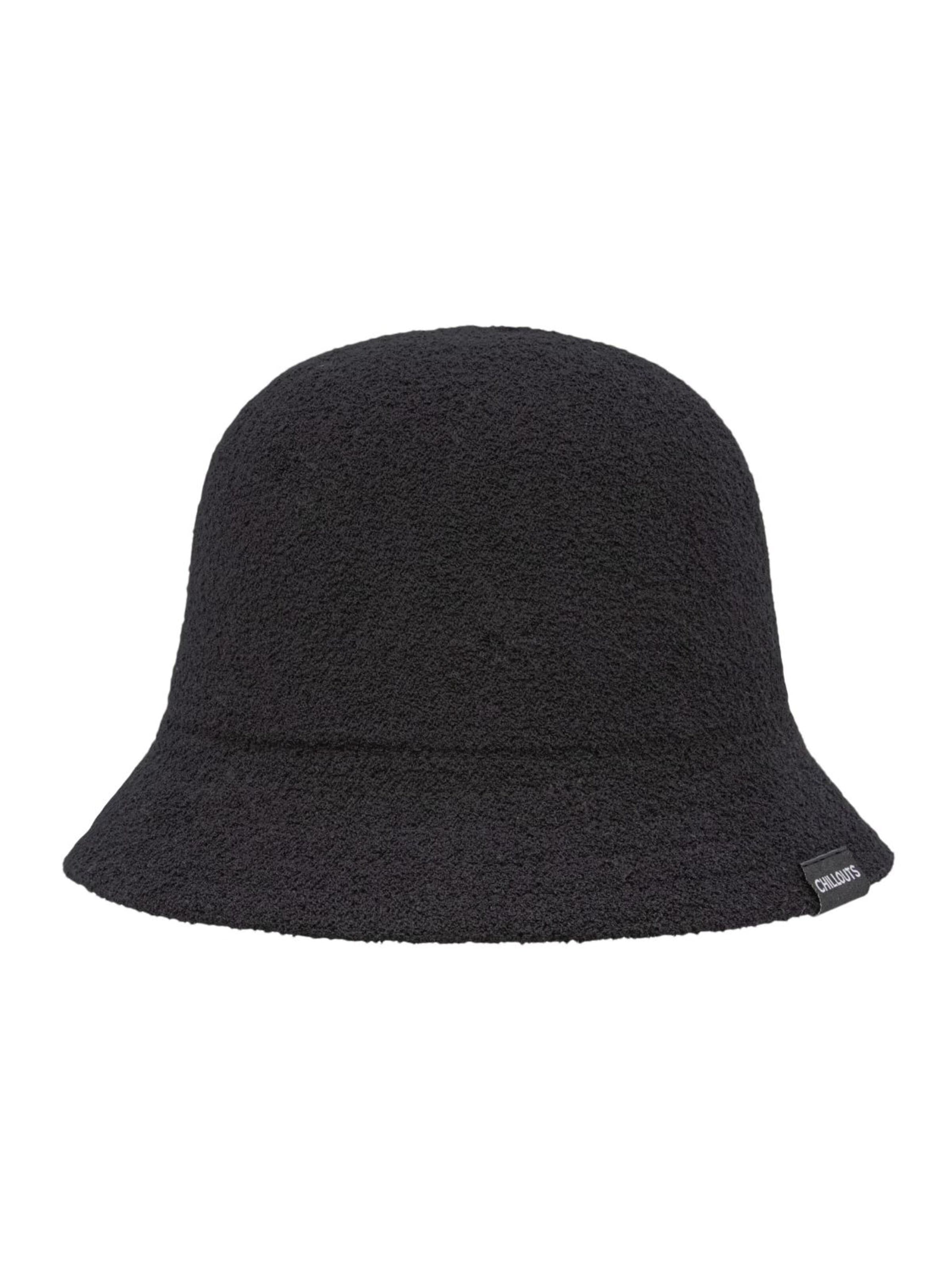 chillouts Hut 'Bucket Hat "Cosmo"'‌‌‌‌‌‌‌‌‌ in Schwarz: Vorderseite