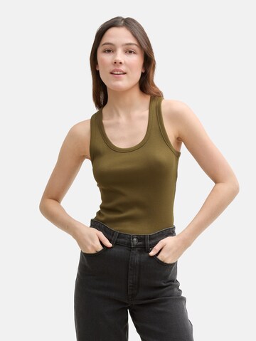 TOM TAILOR DENIM Top in Green: front