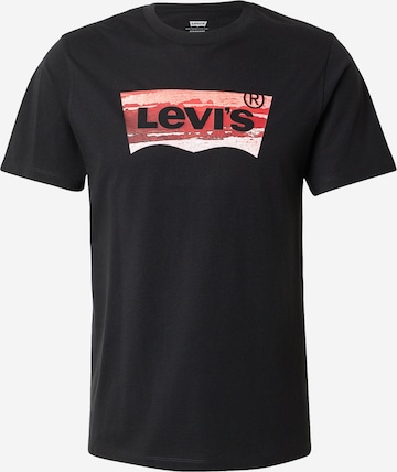 LEVI'S ®Majica 'Classic Graphic Tee' - crna boja: prednji dio