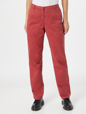 ESPRIT Normální Chino kalhoty – oranžová: přední strana