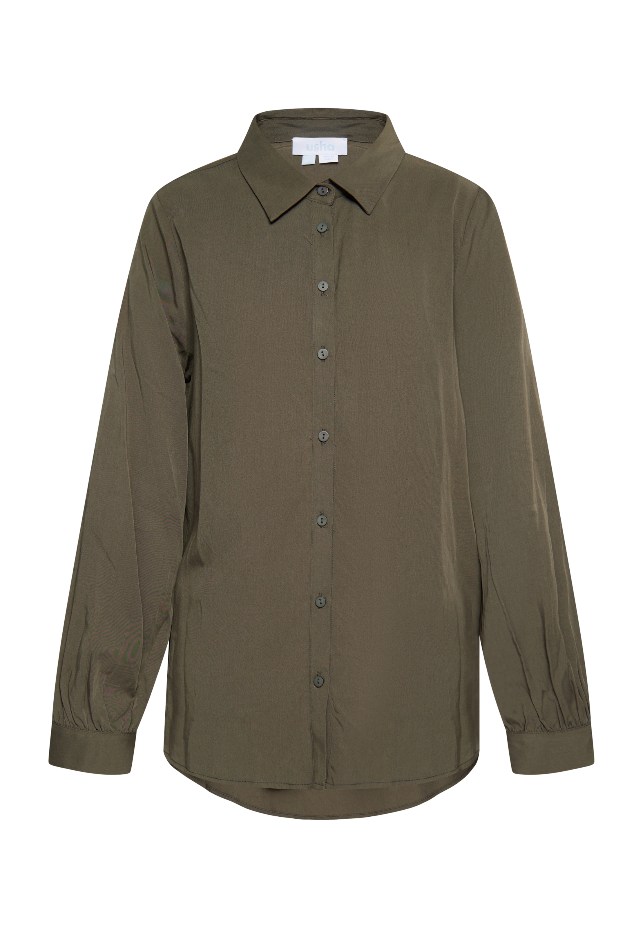 usha BLUE LABEL Bluse in Grün: Vorderseite