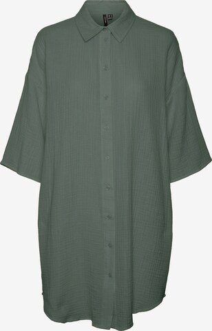 Robe-chemise 'Natali' VERO MODA en vert : devant