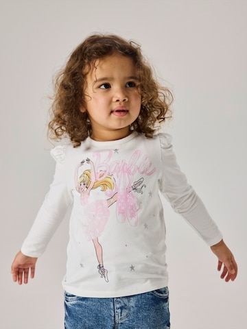 NAME IT - Camiseta 'NMFORDI BARBIE' en blanco: frente