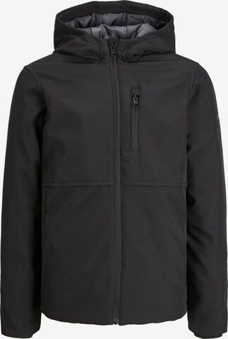 Veste fonctionnelle Jack & Jones Junior en noir : devant