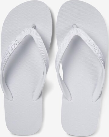 JACK & JONES T-bar sandals in White