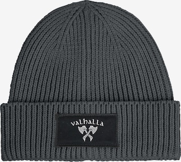 Neverless Beanie 'Valhalla' in Grey: front