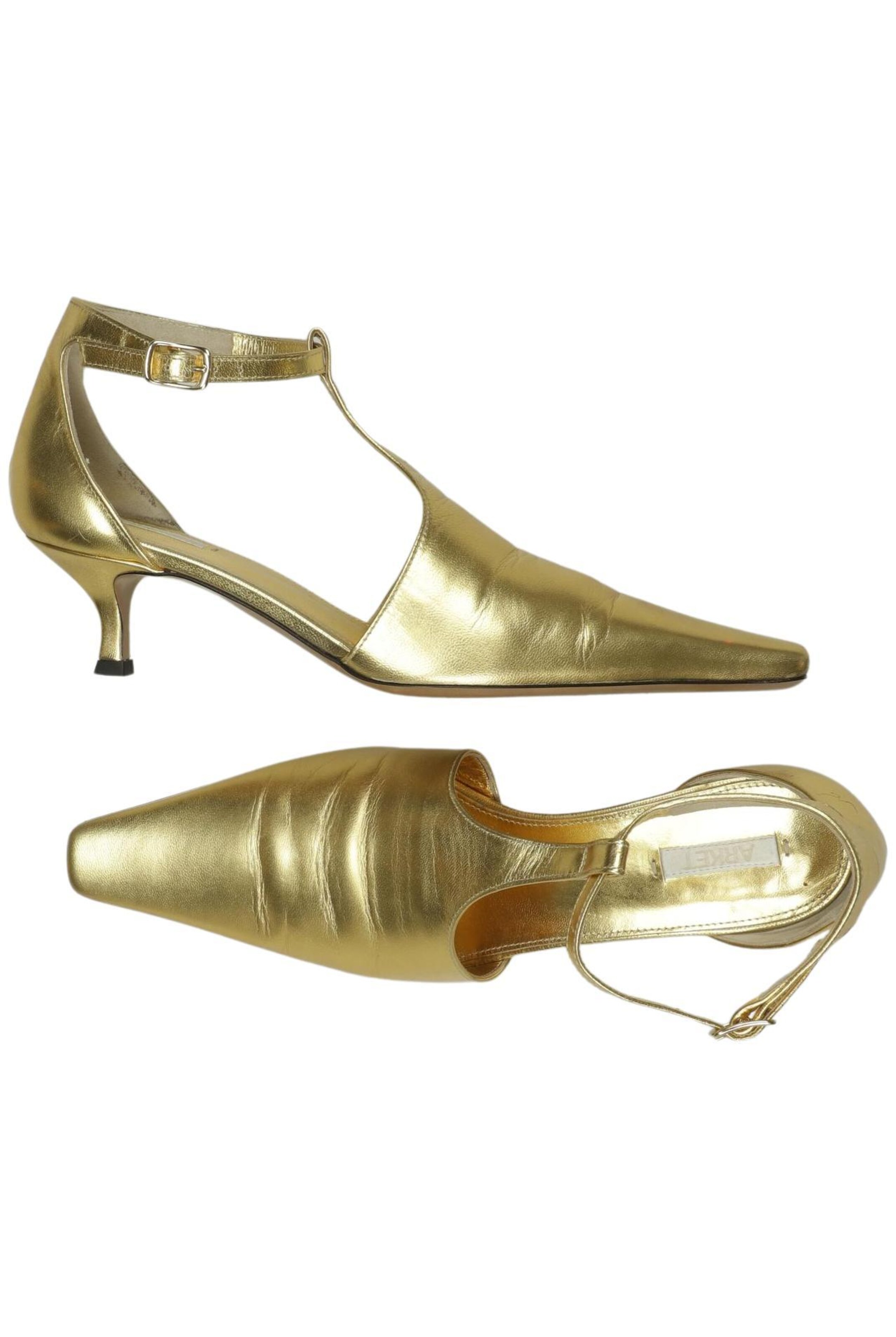 Arket High Heels & Pumps in 40 in Gold: front
