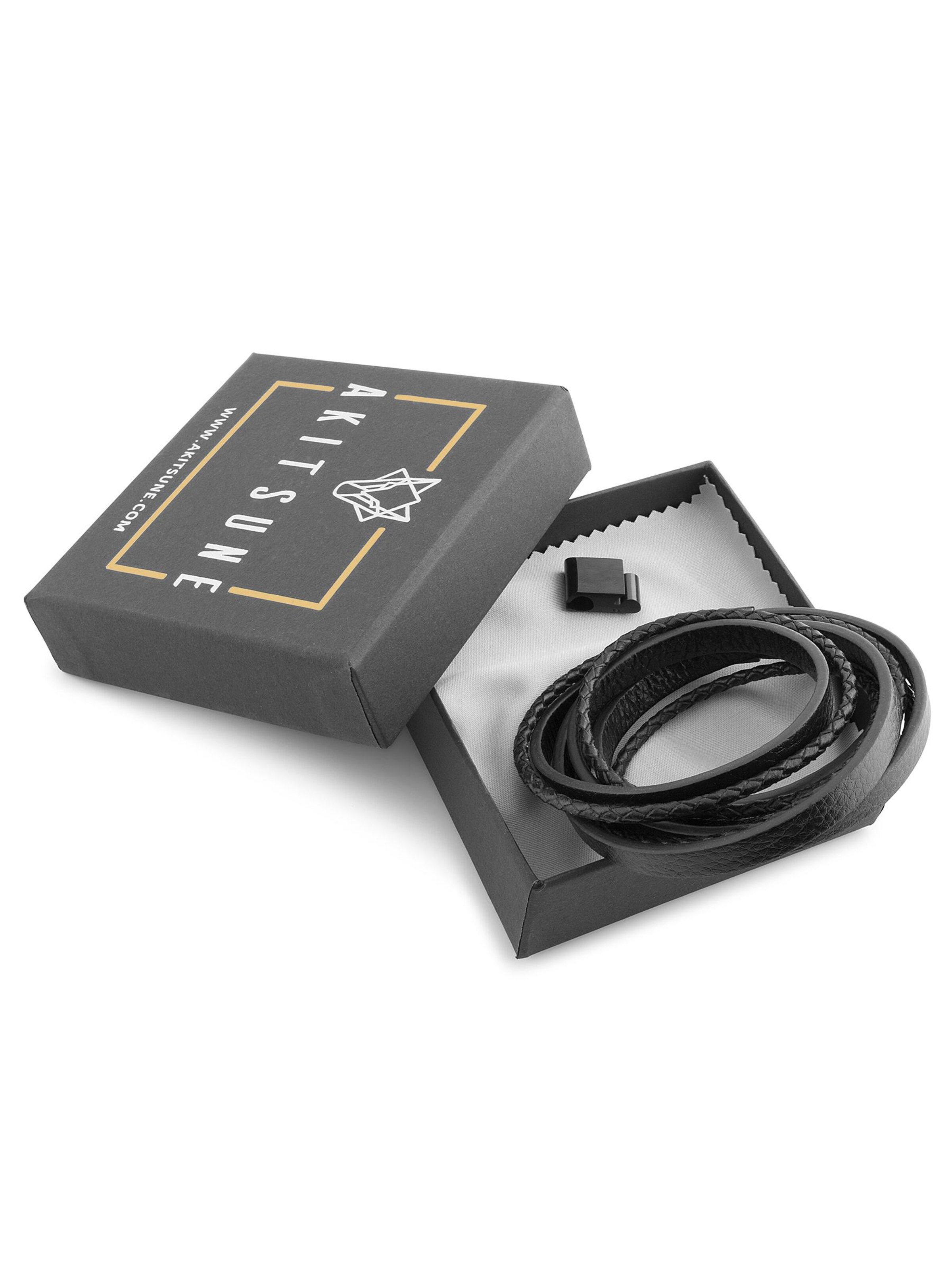 Akitsune Bracelet 'Dark Matter' in Black