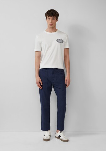s.Oliver Loosefit Broek in Blauw: voorkant