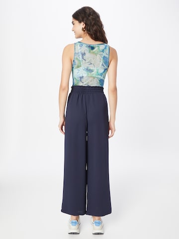 Koton Wide leg Pleat-front trousers in Blue