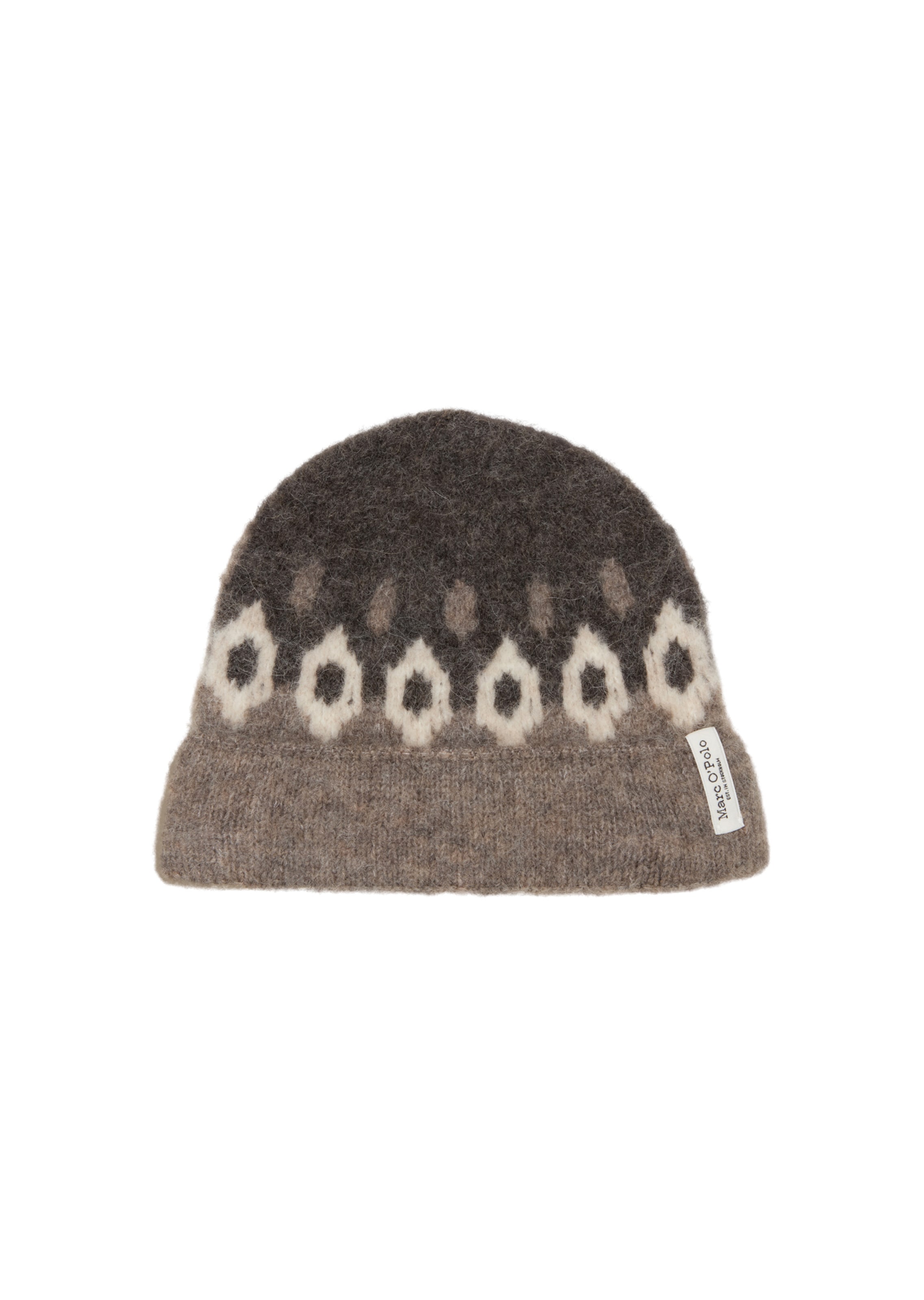 Marc O'Polo Muts in Beige: voorkant