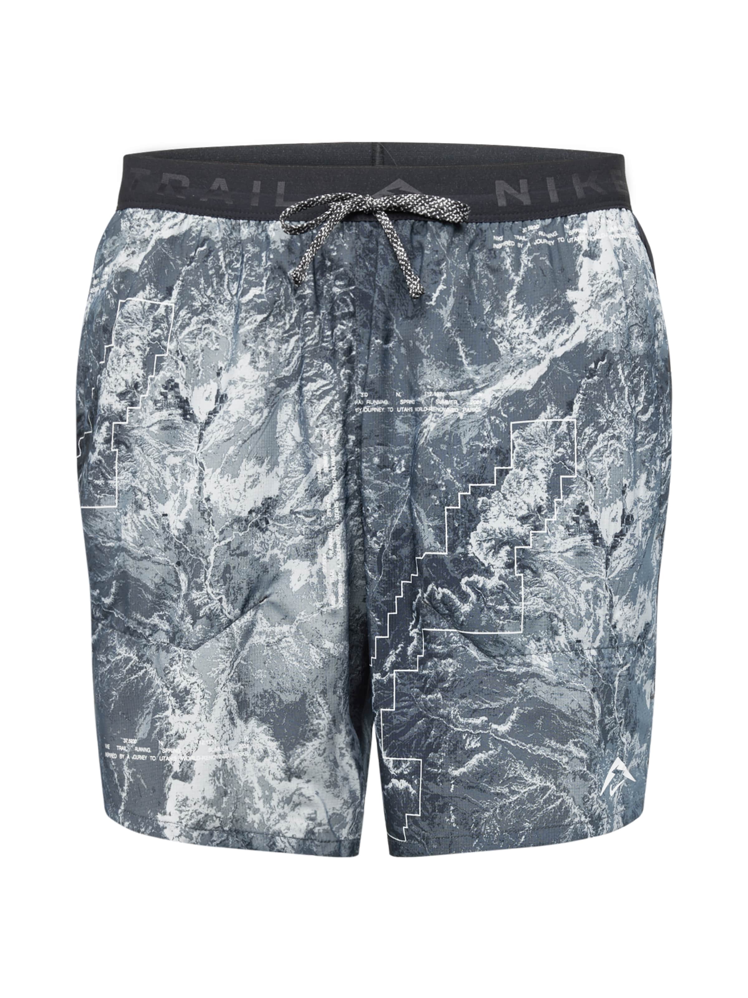 NIKE - Regular Calças de desporto 'Stride' em cinzento: frente