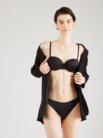 melns Calvin Klein Underwear Stringu biksītes 'Attraction'