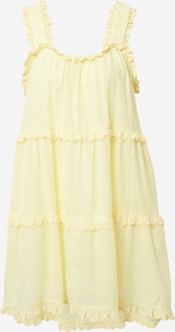 ABOUT YOU Limited Sukienka 'Janine' w kolorze żółty: przód